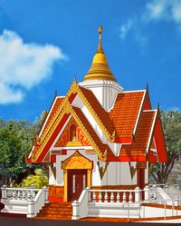 New Pagoda at Buddhist Temple of America